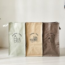 모던하우스 더 길어진 대용량 재활용분리수거백3P세트 30*30*60cm_CL1320001