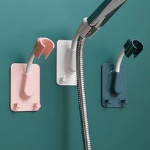 키즈풀빌라펜션 헬스장 사우나 샤워기헤드걸이 샤워거치대 샤워기행거 샤워행거 샤워헤드걸이 샤워기홀더, 화이트