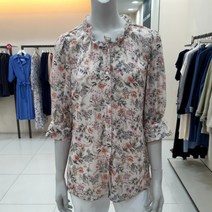 앤클라인 쉬폰꽃무늬 블라우스AX2C2BL0117