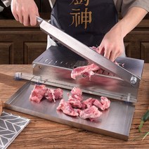작두 생선 닭뺘 절단기 스텐 약재 가정용 주방 한약절편도 닭신기 갈비절단 한약재, 연두색, 60°이상, 24cm + 16cm