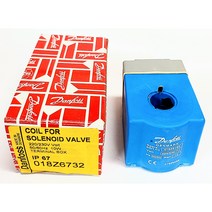 (MADE IN DENMARK)덴포스 전자변 코일 DANFOSS SOLENOID COIL TERMINAL BOX 220/230V 50/60Hz 10W