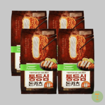 풀무원 돈카츠 돈까스 통등심 냉동 간편식 450g 4개, 450g 4개 통등심 돈카츠