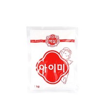 [우수제품] 아이미 백설 1K 조미료 미원 감칠맛 핵산 기타 요리 김치찌개 다시다
