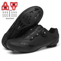 자전거신발 클릭슈즈 산악자전거신발 남성 사이클링 스니커즈 Mtb 신발 레이싱 자전거 자동 잠금 속도 여성 스피드 클릿 산악 도로 2023, Road-black-Lock+41
