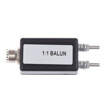 신상품 100W 1:1 HF 단파 안테나 발룬 QRP 미니 M 인터페이스 주파수 1pcs, 01 WHITE