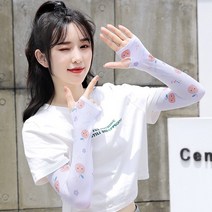 NORCHA 놀차 UPF 50+ UV차단 패션 아이스 쿨토시, 2P x 1세트, 사과