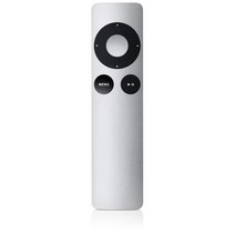 TV 리모컨 범용 대체품 Apple TV1 TV2 TV3 세대 재생 일시 중지 볼륨 조절 메뉴 IR FR 컨트롤러, 01 white