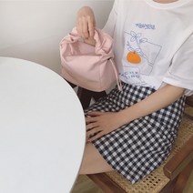 라라티나 셔링 주름 스트랩 핸들 숄더백 토트백
