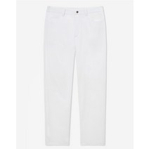 고스피어 M BLOCK LOGO PANTS SLIM WHITE