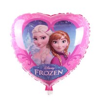 수플레이스 국산 하트풍선 45cm 겨울왕국엘사와안나(하트)