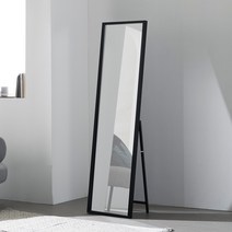 장인가구 벨먼 거치형 와이드전신거울 300, 화이트