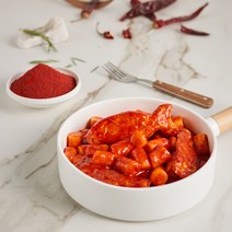 한양대 왕십리 맛집 악어떡볶이 수제 떡볶이밀키트 (쌀떡/밀떡) 2인분 540g, 순한맛, 쌀떡