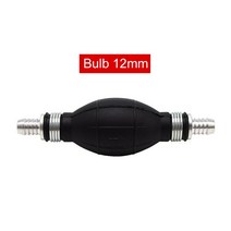 6mm/8mm/10mm/12mm 핸드 연료 펌프 라인 고무 알루미늄 프라이머 전구 디젤 오일 전송 가솔린 자동차 보트, 12mm