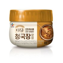 (1+1)씨제이다담청국장양념530G
