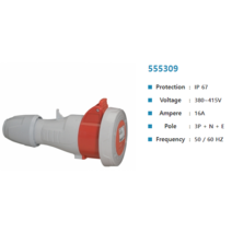 아남콘센트(3P+N+E 16A) 415V 555309 N상 모빌(IP67)