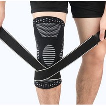 스포츠 운동 무릎 보호대 아웃도어 관절 아대 밴드 슬관절 슬개건 십자인대 시린 무릎 시릴때, 쿠팡 블랙_M