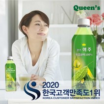 [인라이프]퀸즈 여주 착즙원액 100%, 500ml, 12개