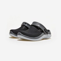 (국내매장판) 크록스 라이트라이드 360 클로그 키즈 CRS207021 BLACK/SLATE GREY