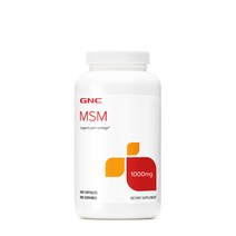 GNC 지엔씨 MSM 식이유황, 2병, 1000 MG 180정 2병