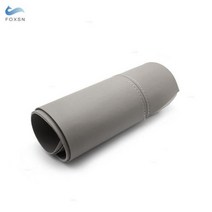 자동차 부품 도어 몰딩 혼다 crv cr v 2007 2008 2009 2010 2011 마이크로 화이버 가죽 전면 도어 패널 팔걸이 커버 보호 트림 용 2pcs, 회색