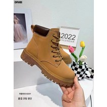 (워커)여름 통굽 앵클부츠 얇은 통기성 여성화