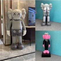 조형물 큰 대형 동물 모형장식 츄트카우스 참깨거리 캐릭터 레드 피규어 유리강 조각상 점포, 06 라이트브라운