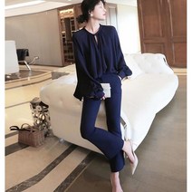 튜닉 셔츠 헨리넥셔츠화이트/블루 뉴타임즈 A10 Y800S691