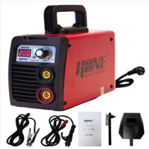 HONE MMA200 아크 용접기 디시 인버터 TOSHIBA IGBT MMA 가정용 휴대용 2.5KG초소형 핫스타트 아크포스 안티스틱 디지털