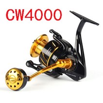 Lurekiller Saltist 스피닝 지깅 릴 고속 풀 메탈 바닷물 낚시 릴 35kg 드래그 파워 일본산 10BB 바닷물, CW4000, 10