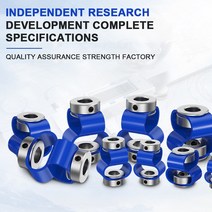 등속조인트 커플러 CHBG D27L40 8 글꼴 인코더 샤프트 커플 링 더블 루프 유연한 알루미늄 합금 CNC 3D 프린터 서보 모터 범용 조인트, 10 5mmX6mm