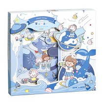 하영이네 별나라 다이어리 꾸미기 5종 세트, 블루세트