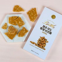 제주우도땅콩 달고나 브리틀 100g 오리지날 답례품 여행선물 달콤고소, 우도땅콩브리틀 100g 오리지날