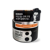 엘라스틴 맨인매트 클레이왁스/강력고정/숏컷용/무광, 상품선택, 맨인매트 왁스80g, 맨인매트 왁스80g