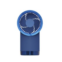 Rofani 데스크톱 워터 미스트 팬 애트머스피어 라이트 USB 일반형 선풍기, Blue, 365
