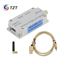 TZT Wifi UAV 스윕 주파수 방해 신호 차단기 WYDZ-5.8GHz-1W 알루미늄 합금 쉘 유형-C 케이블, 한개옵션0