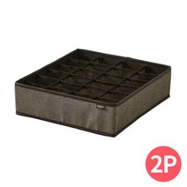 [한샘] 2개 헤이즐 칸칸 속옷정리함 24칸, 01.헤이즐 칸칸 속옷정리함 24칸(2개), 선택:01.헤이즐 칸칸 속옷정리함 24칸(2개), 선택완료