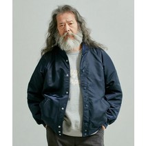 FRIZMWORKS NYLON VARSITY 자켓 재킷 _ 네이비
