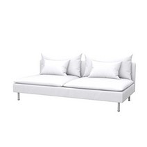 소파커버 이케아 쇠데르함 호환 Soferia, Eco Leather White