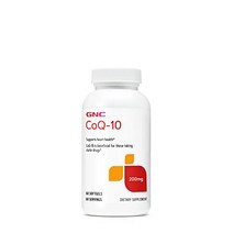GNC CoQ-10 지엔씨 코큐텐 코엔자임큐텐 200mg 60정, 1