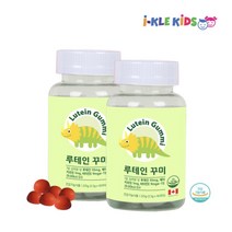 아이클키즈 아이루테인 눈비타민 구미 유아 초등학생 눈영양제 펙틴 젤리 2통