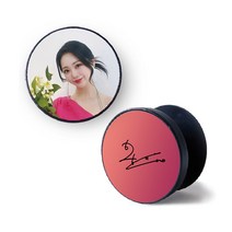 홍지윤굿즈 홍지윤 휴대폰 포토 스마트톡 (그립톡) 2개 세트 개인 소장용 팬 선물용