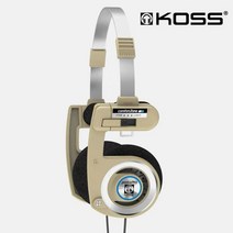 코스 포타 프로 한정판 온이어 유선 헤드폰 Koss Porta Pro 헤드 밴드휴대용, 말차그린, 3.5mm 표준