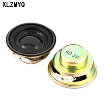 스피커 유닛 자작 스피커 dyi 10pcs 미니 3w 4r 증폭기 고무 가스켓 확성기 트럼펫 3 와트 4 옴 혼 직경 40mm diy 키트