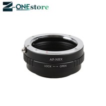 소니호환 알파 미놀타 af 렌즈 용 AF-NEX 마운트 어댑터 e nex a7 NEX-5T a5000, 한개옵션0