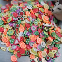 과일 믹스 토핑 100g 슬라임재료/데코글리터/슬라임diy