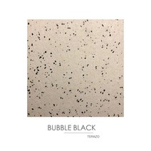 테라조타일/600X600/빈티지타일/포세린타일/바닥타일/BUBBLE BLACK