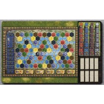 테라미스티카 보드게임 패드 Terra Mystica 플레이매트, 매트 A 80X48
