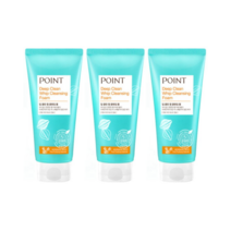포인트 딥클린 휩 클렌징폼 175g 1+1+1, 3개, 세트