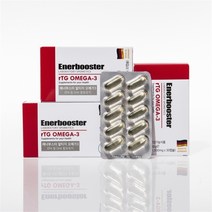 에너부스터 알티지오메가3 1000mg x 30캡슐 3개월, _