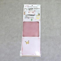 주방 부엌 인테리어 알루미늄 시트지(소) 플라워가든